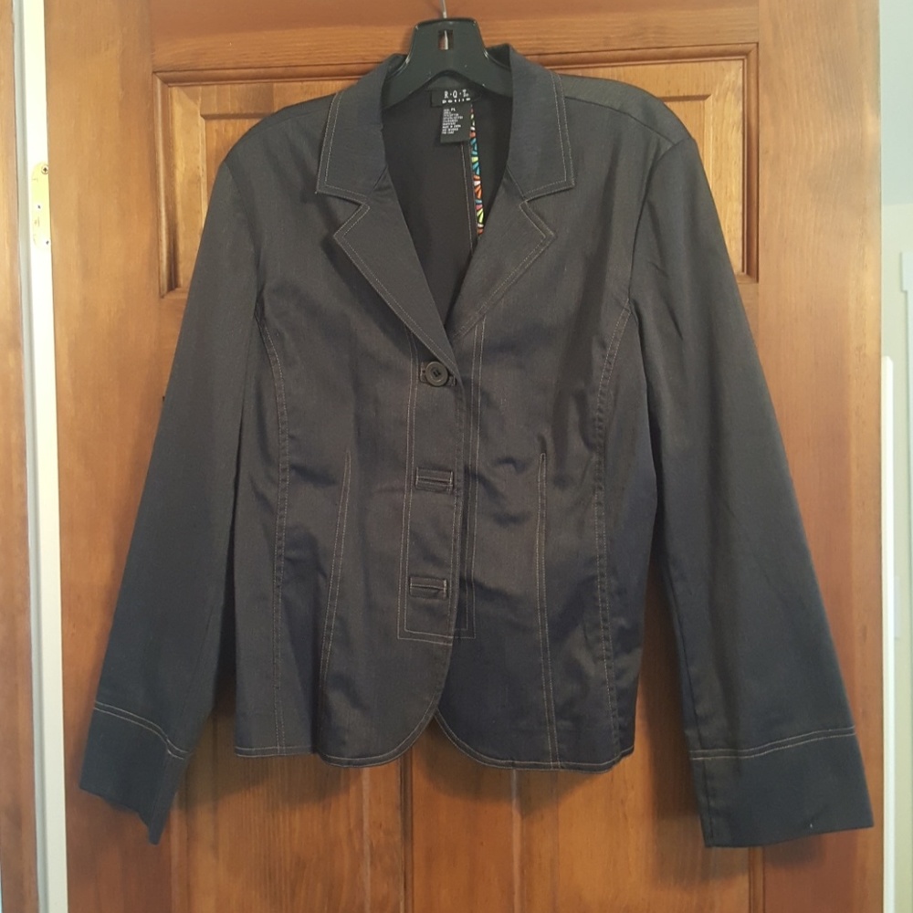 Denim blazer